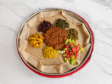 Bebi-Aynetu Eritrean and Ethiopian mix of vegan dish